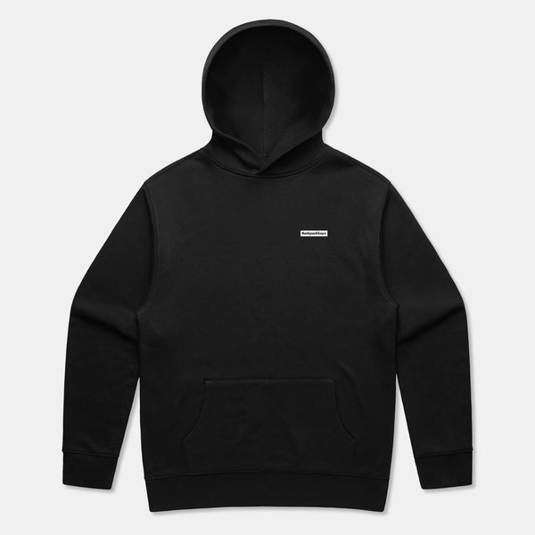 Box Logo Core Hoodie Black – Backpack Boyz Shop