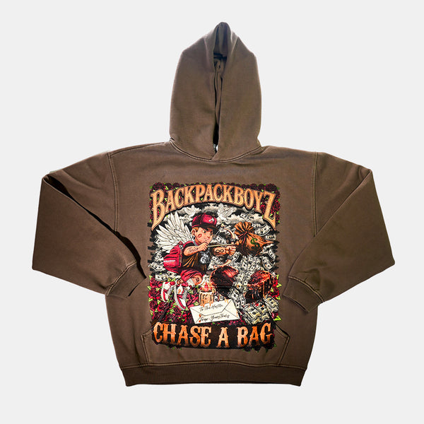 Backpack Boyz X Chase A Bag Cupid Hoodie Dark Brown – Backpack