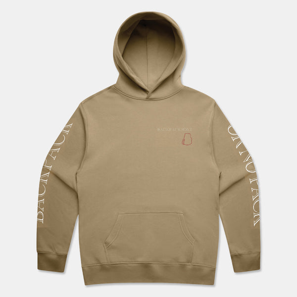 Made In LA Hoodie Sand – Backpack Boyz Shop